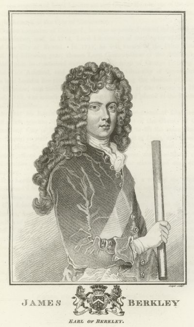 James Berkley、バークレー伯爵 作： Godfrey Kneller
